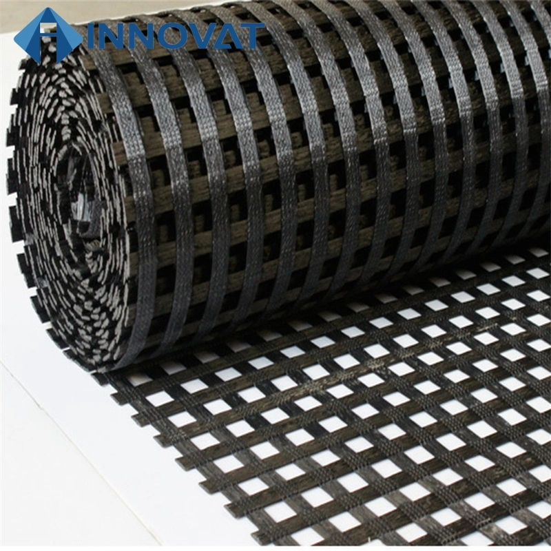 Soldadura de plástico de aço Geogrid para pavimento de estrada Aço plástico Geogrid Geogrids bidirecionais reforçados por subgrau