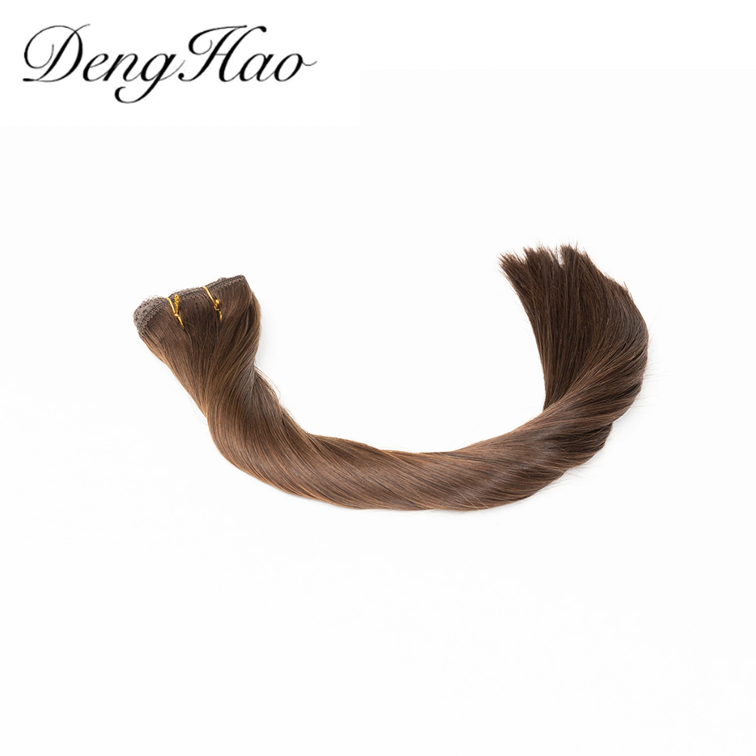 Denghao 100% Cheveux Humains Vierges Extensions de Cheveux en Bande