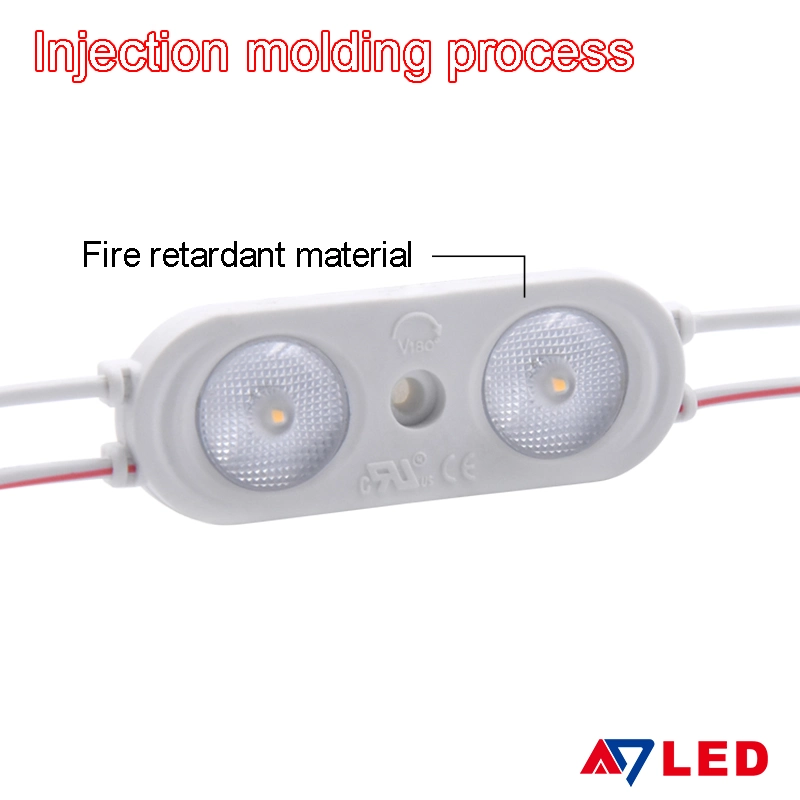 12V LED Module DC24V 2LEDs IP67 SMD2835 Commercial LED Module Lighting for Outdoor Advertising Sign/Channel Letters/Light Box