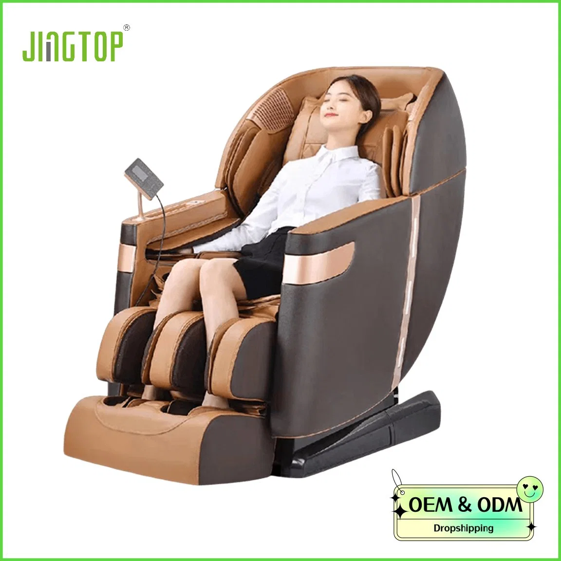 Jingtop Factory Direct Pain Stress Relief Robotic Top End Body Care Equipment Massage Chair