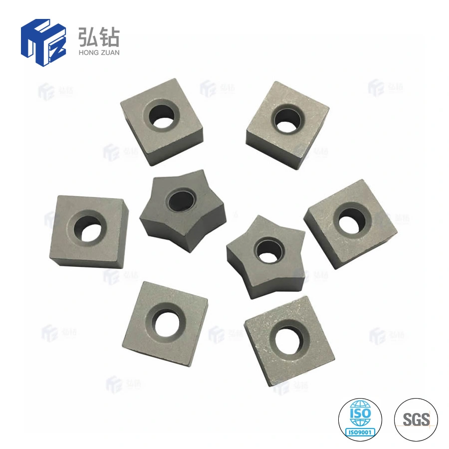 Star & Square Shape Tungsten Carbide Tips for Chain Saw Segments