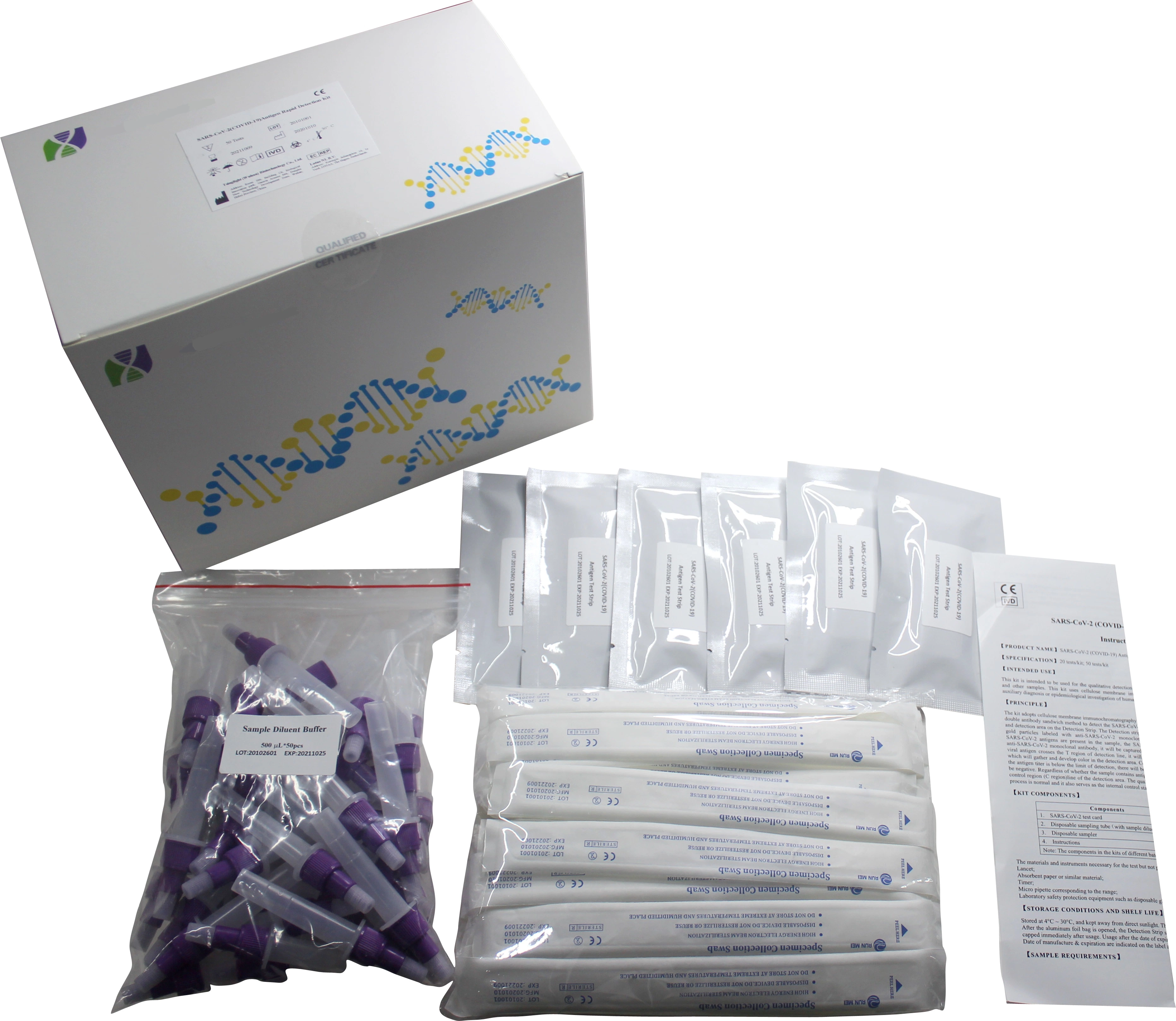 Ivd Reagent Rapid Test Kit Streptococcus Pneumoniae Antigen