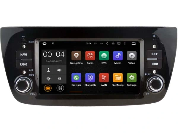 Witson Android 10 Car DVD GPS for Deckless FIAT Doblo Built in 16GB Inand