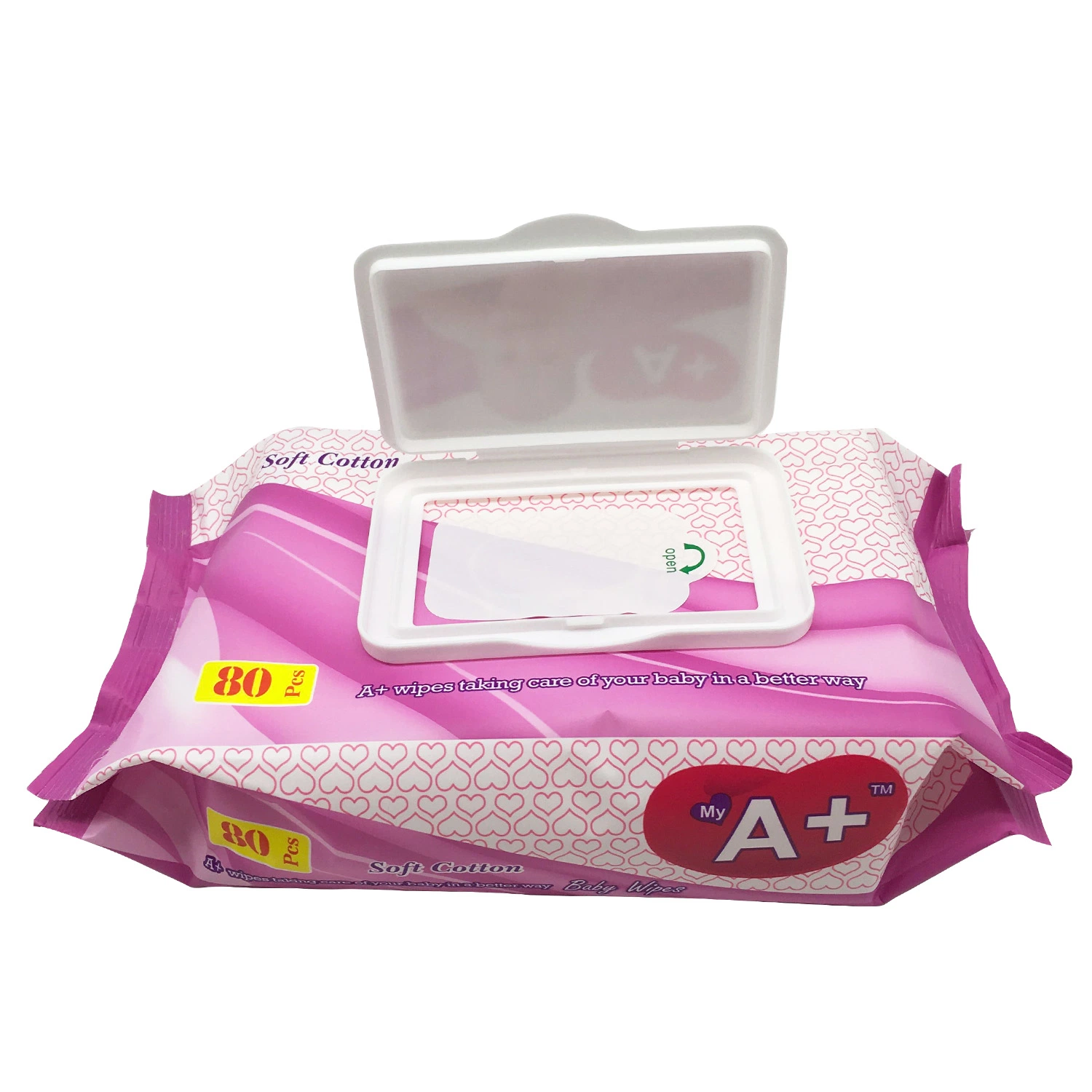 Non Woven Fabric Ultra Compact Single Use Baby Wipes