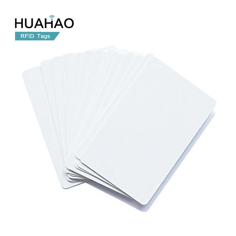 Huahao Manufacturer Custom Hico Magnetic Stripe RFID PVC Card with Credit Size