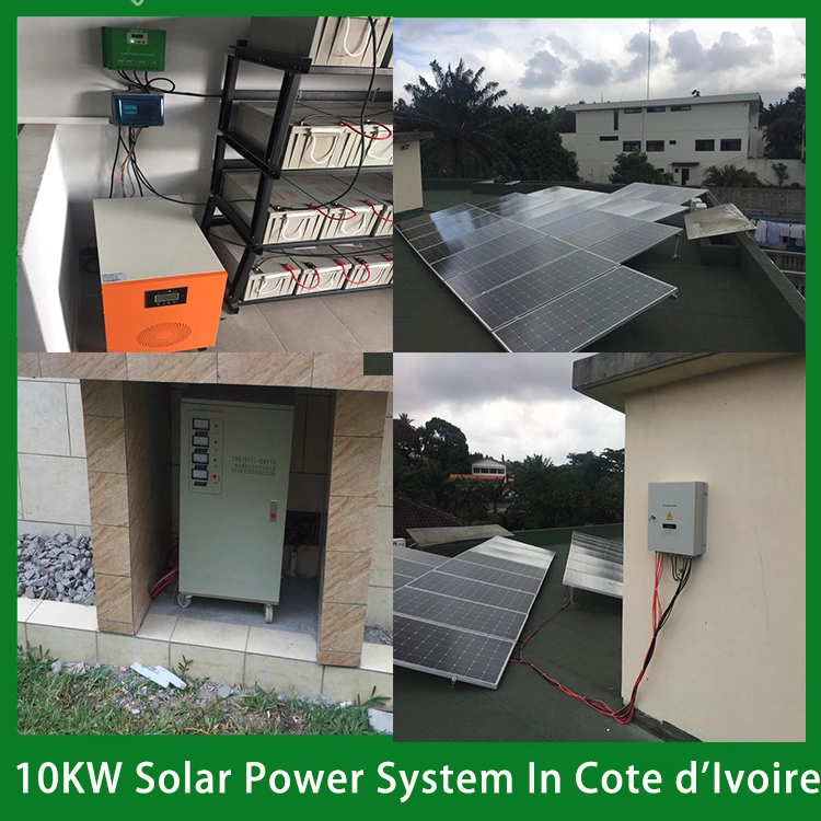 15kw Home Module Kit Price 10kw 12kw 10kVA 20kw Panel Set 100kw PV Power on Grid Solar Energy System