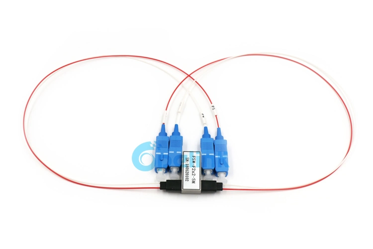 Hot Sale 2X2 0.9mm Optical Cable SC/PC Fsw Optical Switch for Optical Network Monitoring/Protection