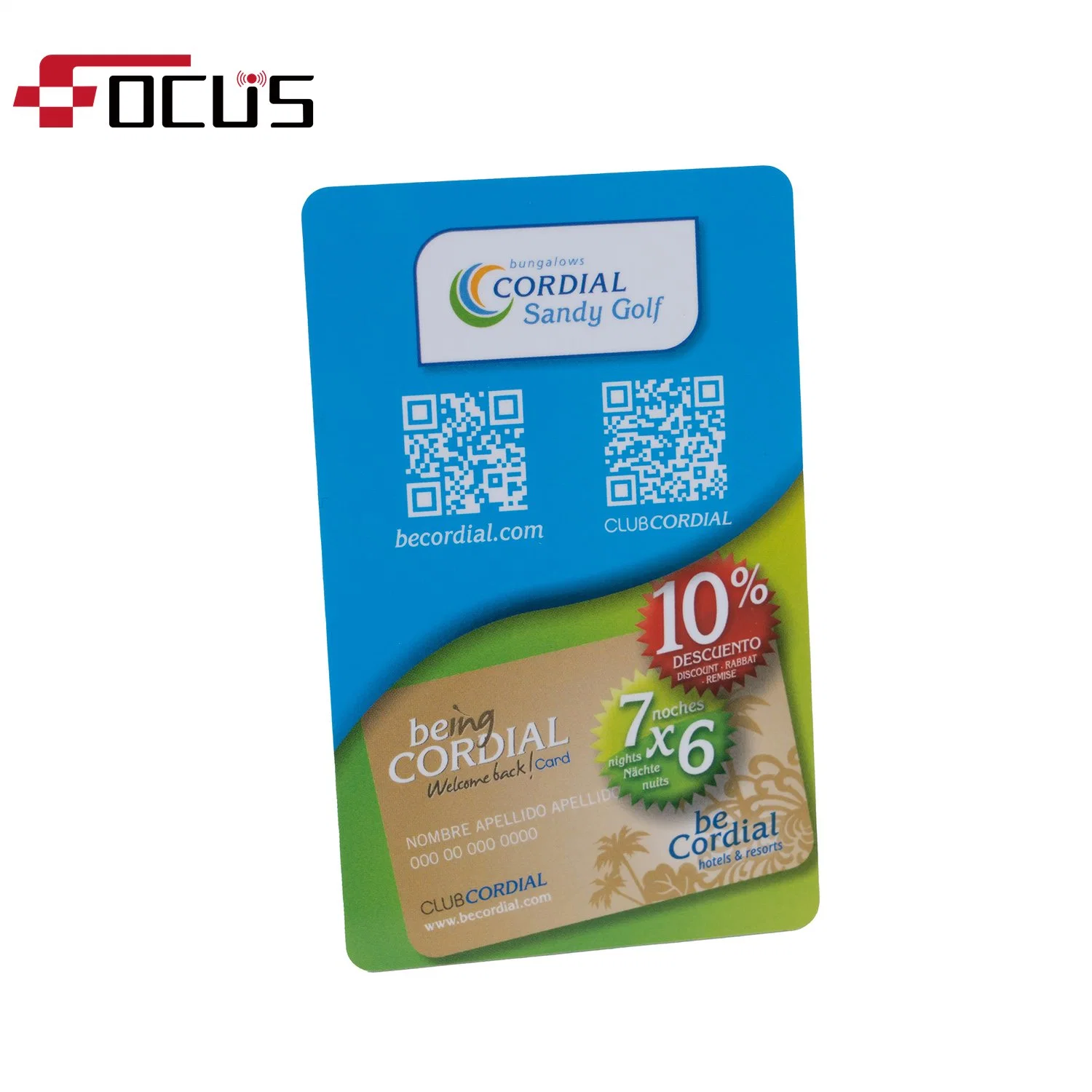 F08 Hotel Key Card RFID PVC Cards for Access Control