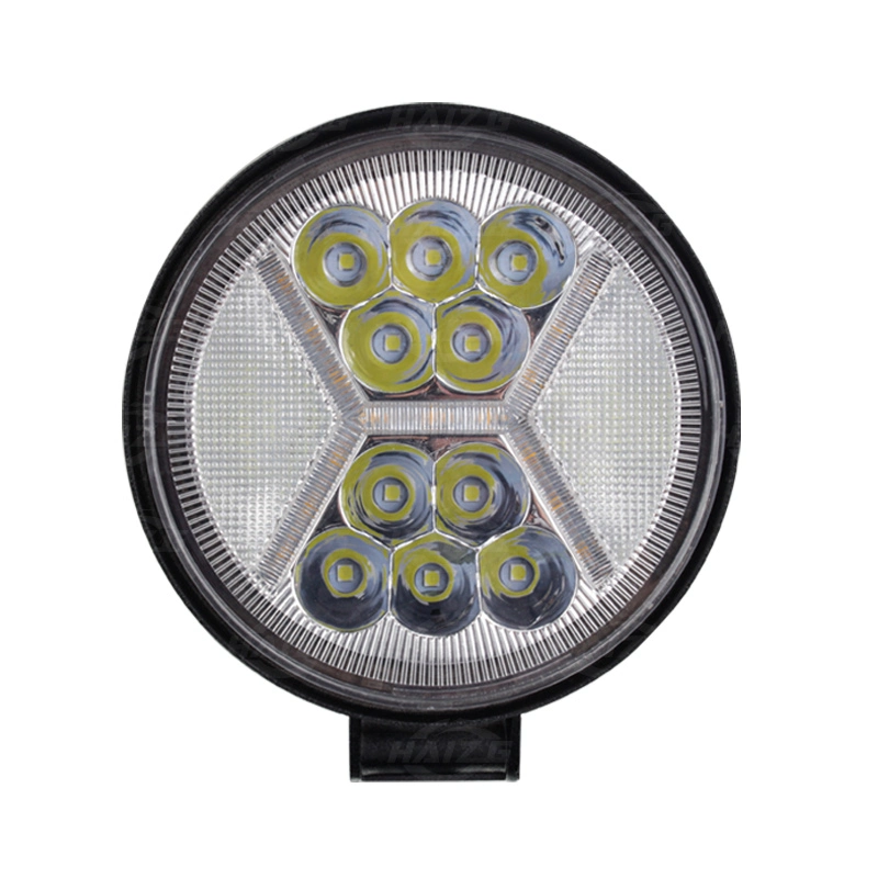 Luz de trabalho LED Haizg Hot Sale de 117 W, 12 V - 24 V. Luz de condução de segurança de feixe combinado, ATV todo-o-terreno, camião, reboque Luz de trabalho LED