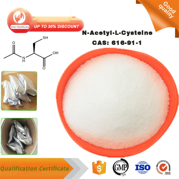 Best Selling Amino Acid N-Acetyl-L-Cysteine Powder CAS 616-91-1 N-Acetyl-L-Cysteine