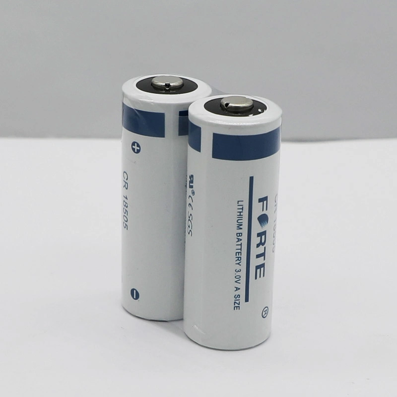 Non-Rechargeable Primary Lithium a Battery 3.0V Cr18505 Li-Mno2 Battery for Gas Meter