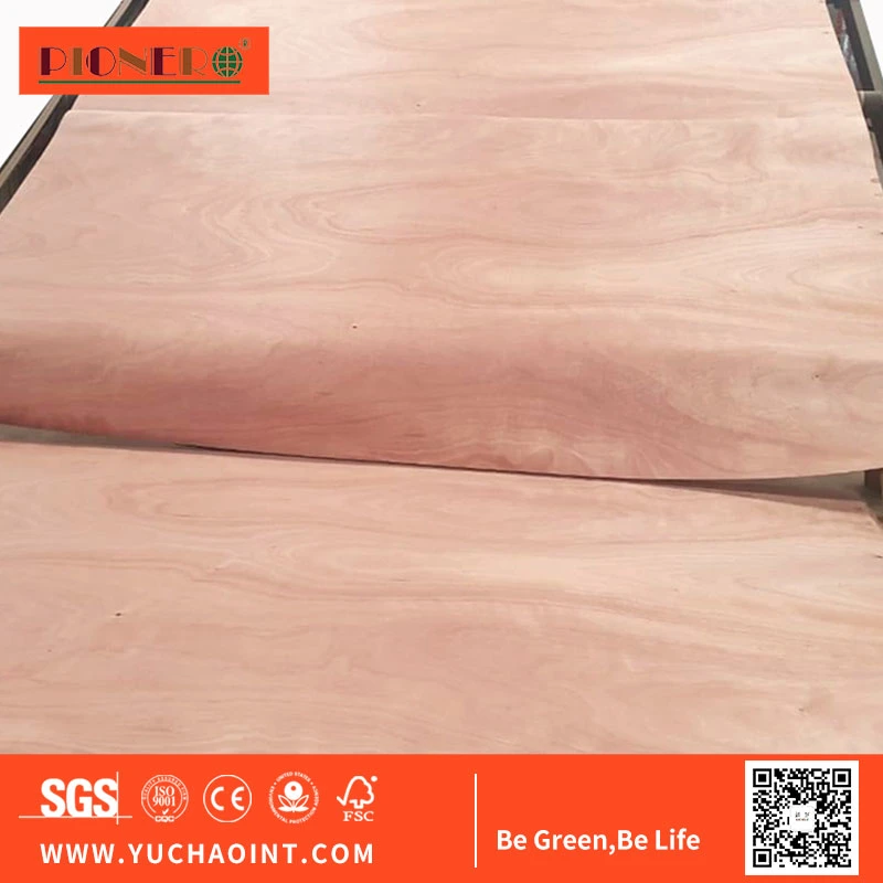 Hot Sale 0.3mm Okoume Veneer Wooden Veneer for Plywood Face