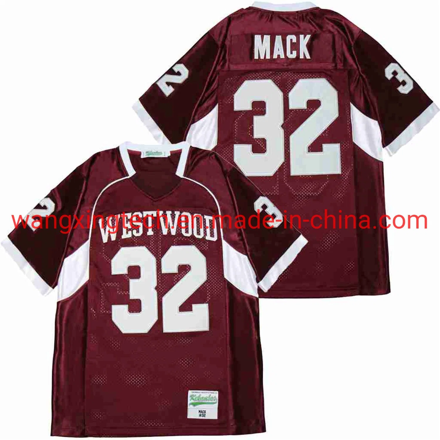 Cheap Wholesale/Supplier Westwood #32 Khalil Mack Derek Henry High School Camisetas de fútbol