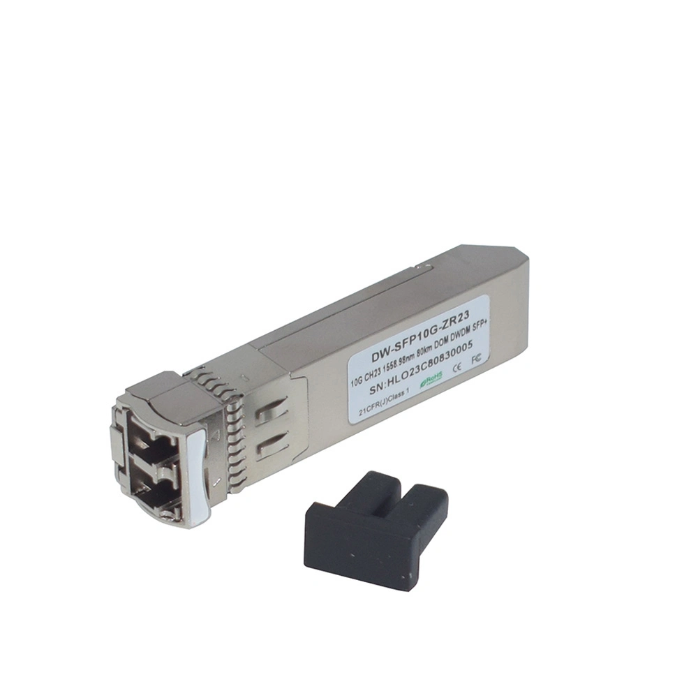 10g DWDM SFP+ CH17-CH61 80km Optical Transceiver Module