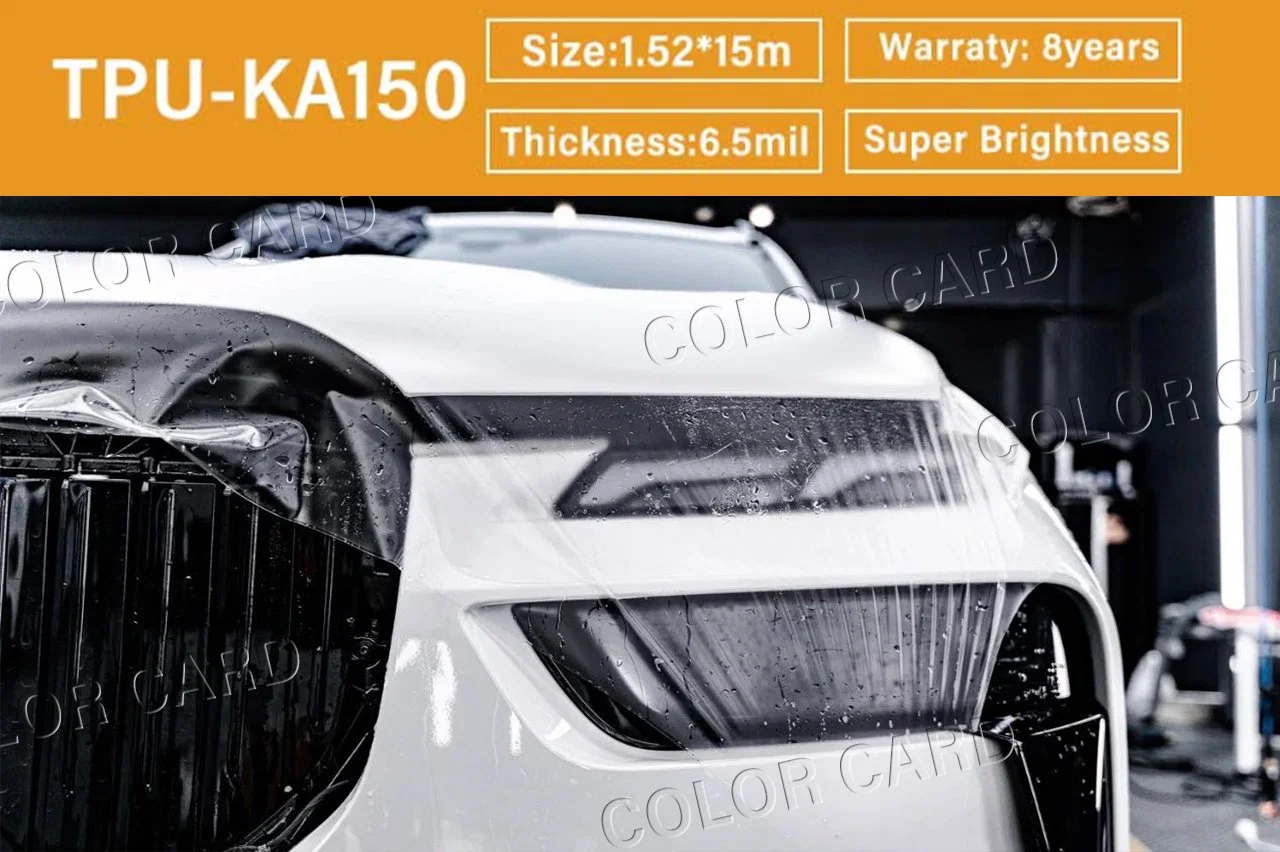 Car Film Anti-Yellowing Ppf 7.5 Mil Glossy TPU Ppf Paint Protection Film