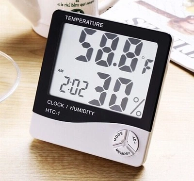 HTC-1 Digital Termometre Thermometer HTC1 Temperature & Higrometer and Thermometer-Hygrometer Humidity Thermo Hygrometer