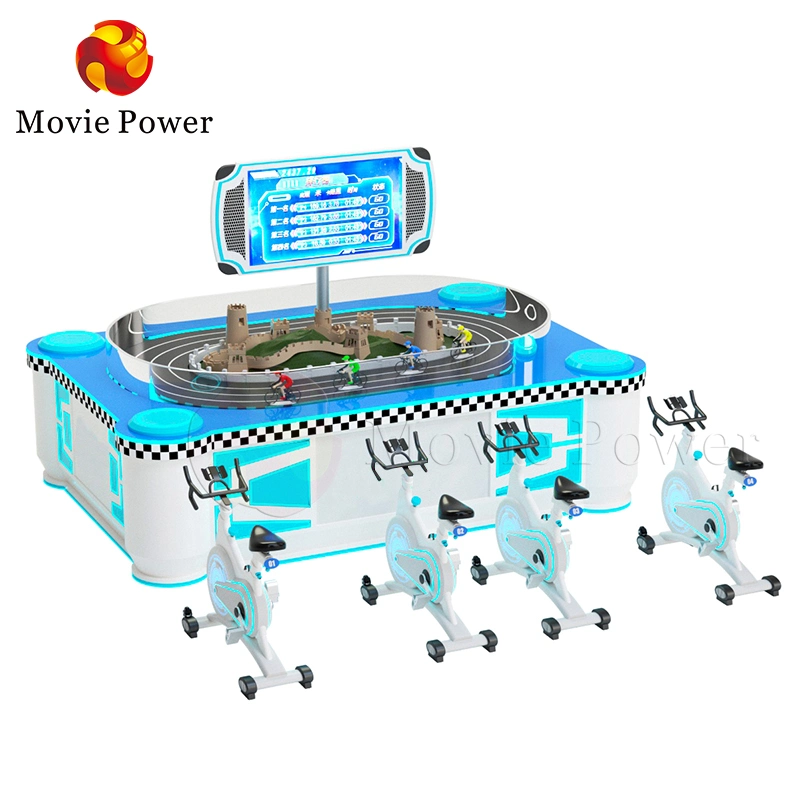 Movie Power 4 Players Arcade Leisure Sports Bike Arcade Game Machine