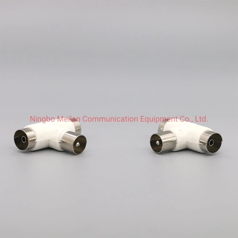 3 Way T-Type CATV Splitter RF Connector BNC Female to Two Female Plug Coaxial Connector