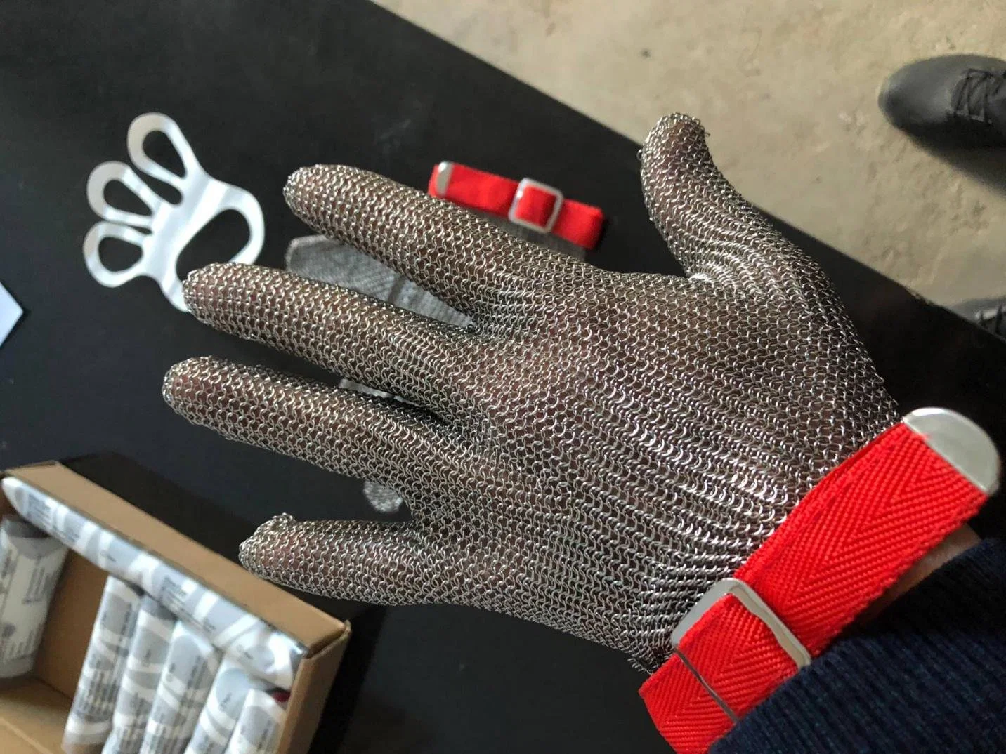 Safety Wire Mesh Cut Resistant Stainless Steel Gloves