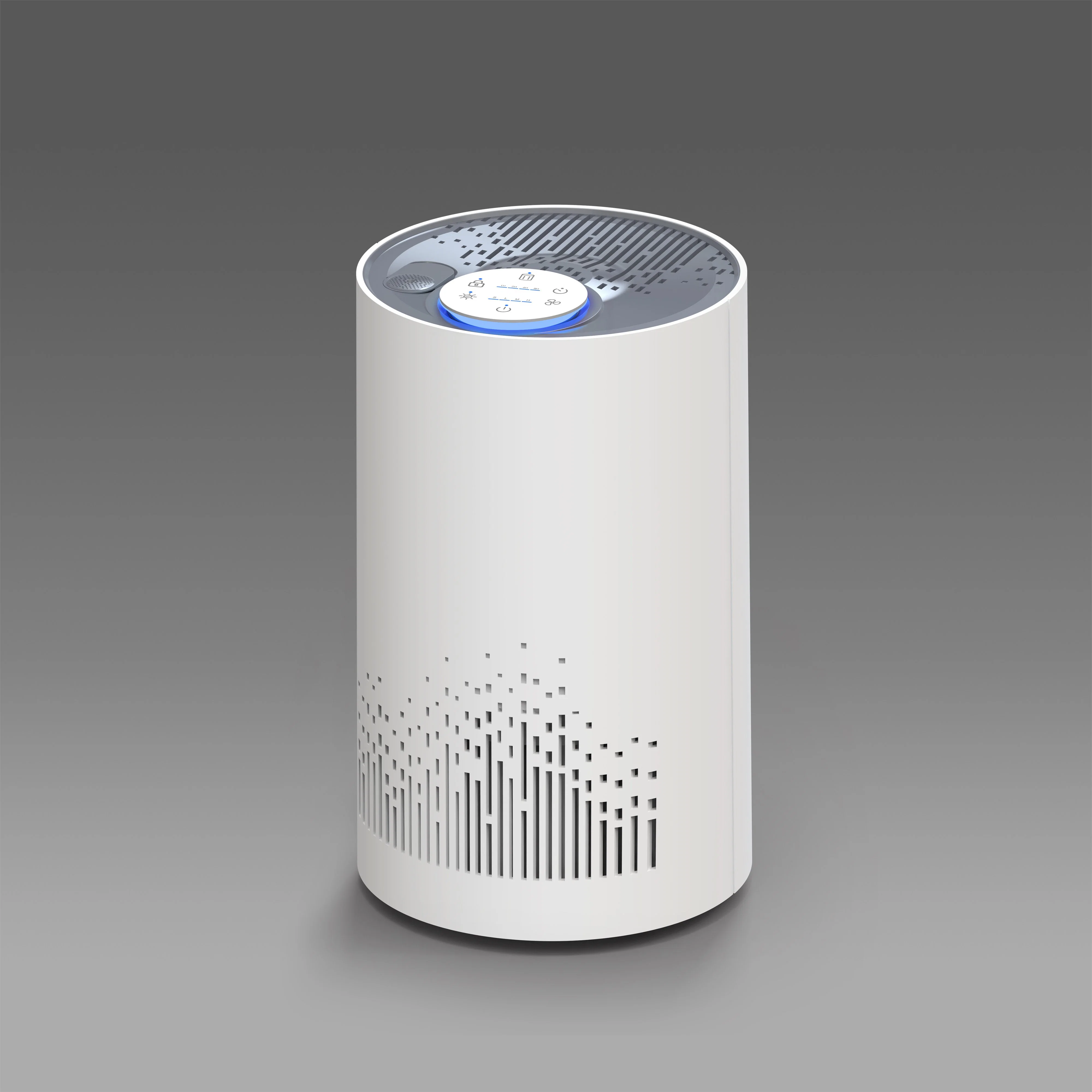 CE Approved Formaldehyde Removal Automatic Freshener with APP Ion Home Air Purifier ODM