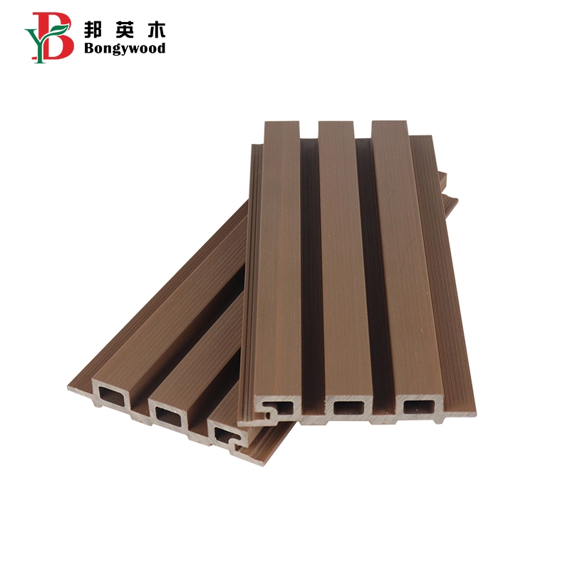 Factory Price WPC Wood Plastic Composite Outdoor Decorative Wall Cladding Panel