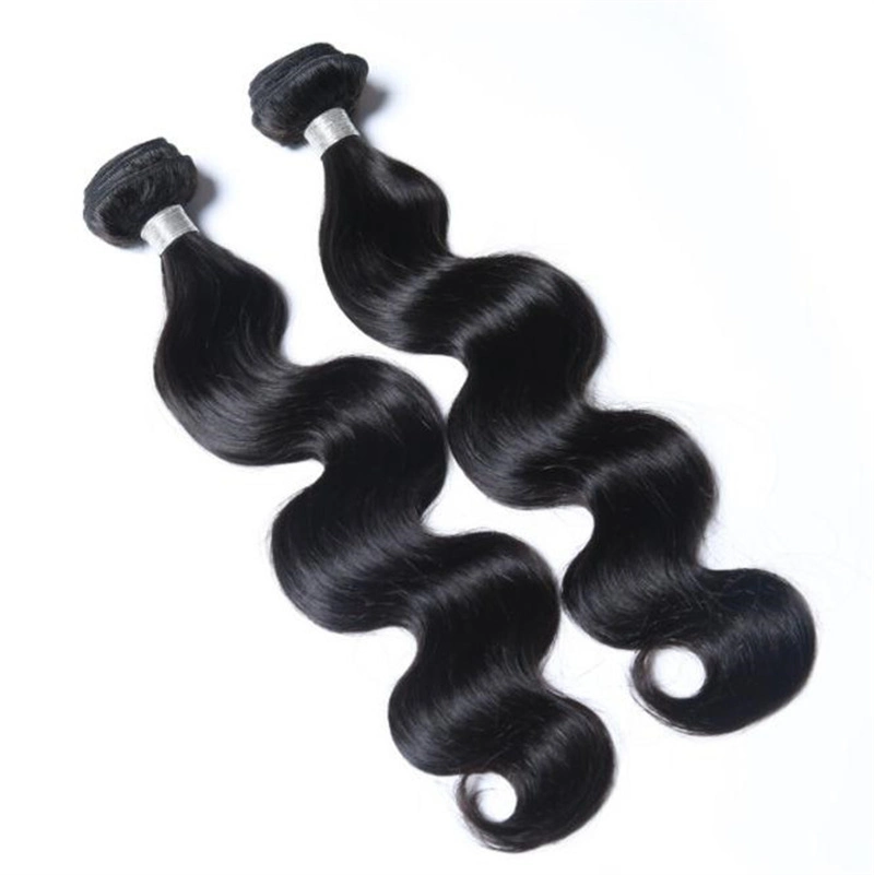 Natural Color Hair Weaving & Hair Weft Body Wave 10-40 Inches Wig Curtain