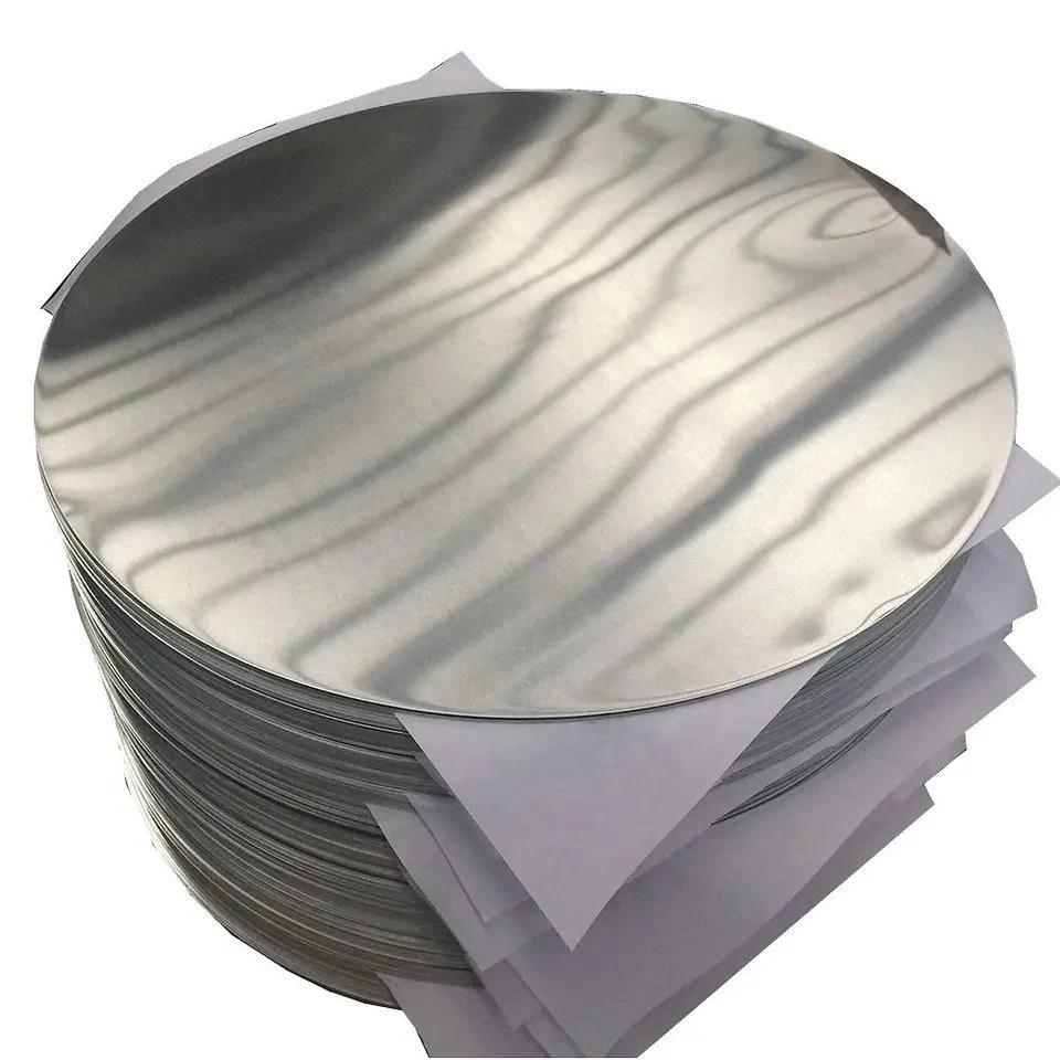 1050 1060 3003 O H12 H14 Aluminum Circle/Round Sheet Plate