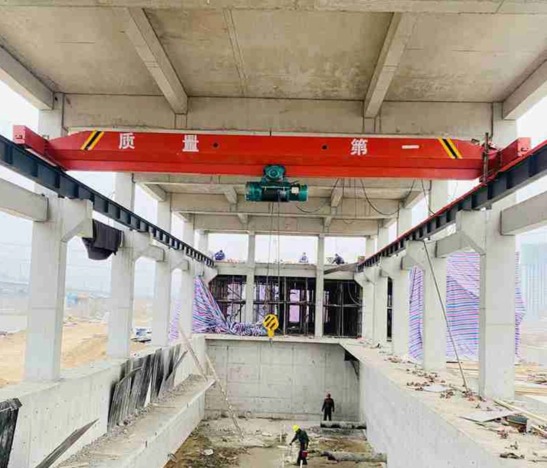 High quality/High cost performance  Single Girder Beam Explosion Proof Electric Overhead Bridge Traveling Crane