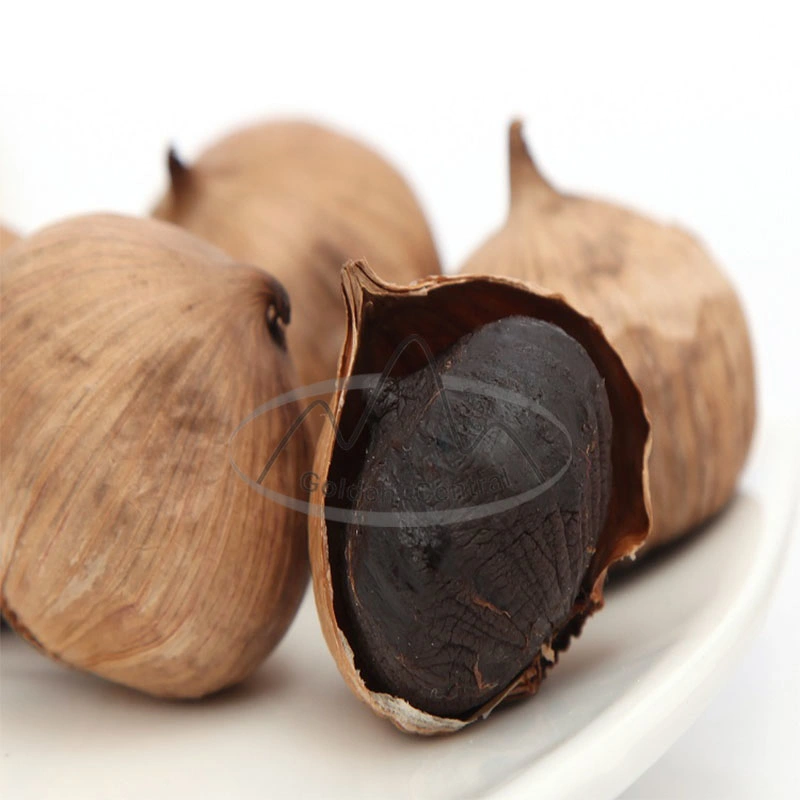 Alta calidad de alimento estándar pelado múltiples dientes de ajo negro