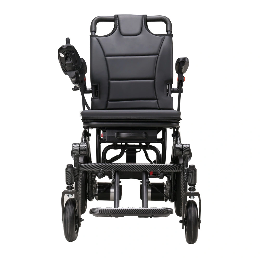 Outdoor Aluminum Lightweight Electric Power Wheelchair with Quick Release Battery