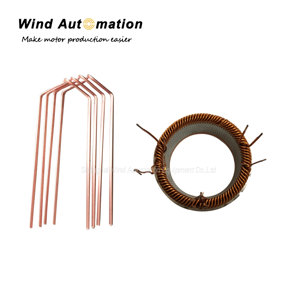 Hybrid Car Motor Hairpin Forming Production Hairpin Coil Wire Winding Machine