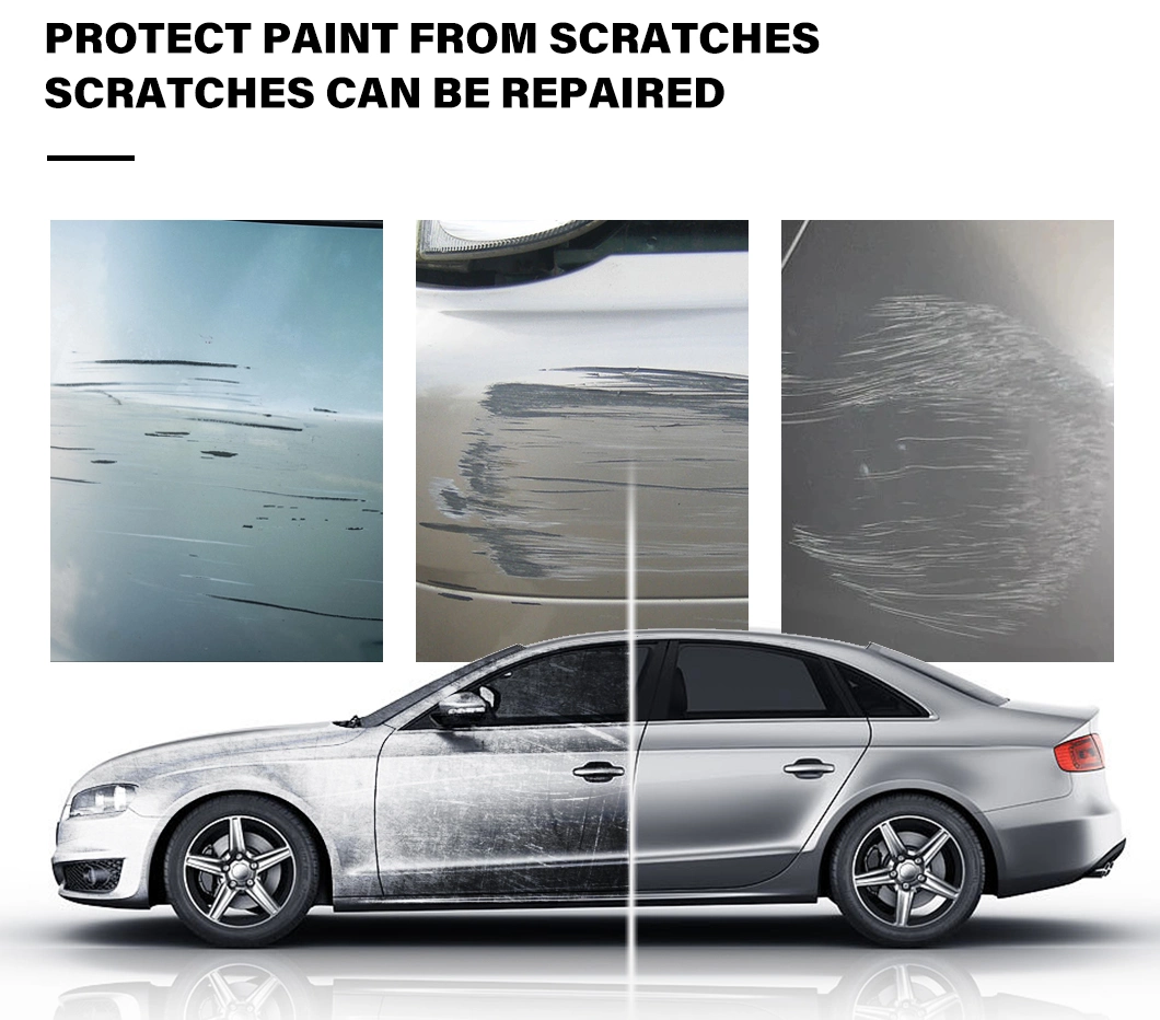 6.5 Mil Clear Vision Car Paint Protection Film Car Wrap Film Ppf TPU Car Wrapping Protective Film 1.52m*15m
