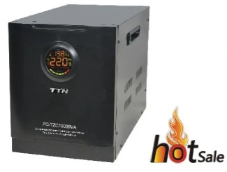 Regulador automático de tensión TTN 1kVA 2kVA 3kVA vatios AC 1000 Estabilizador monofásico para China Fabricante