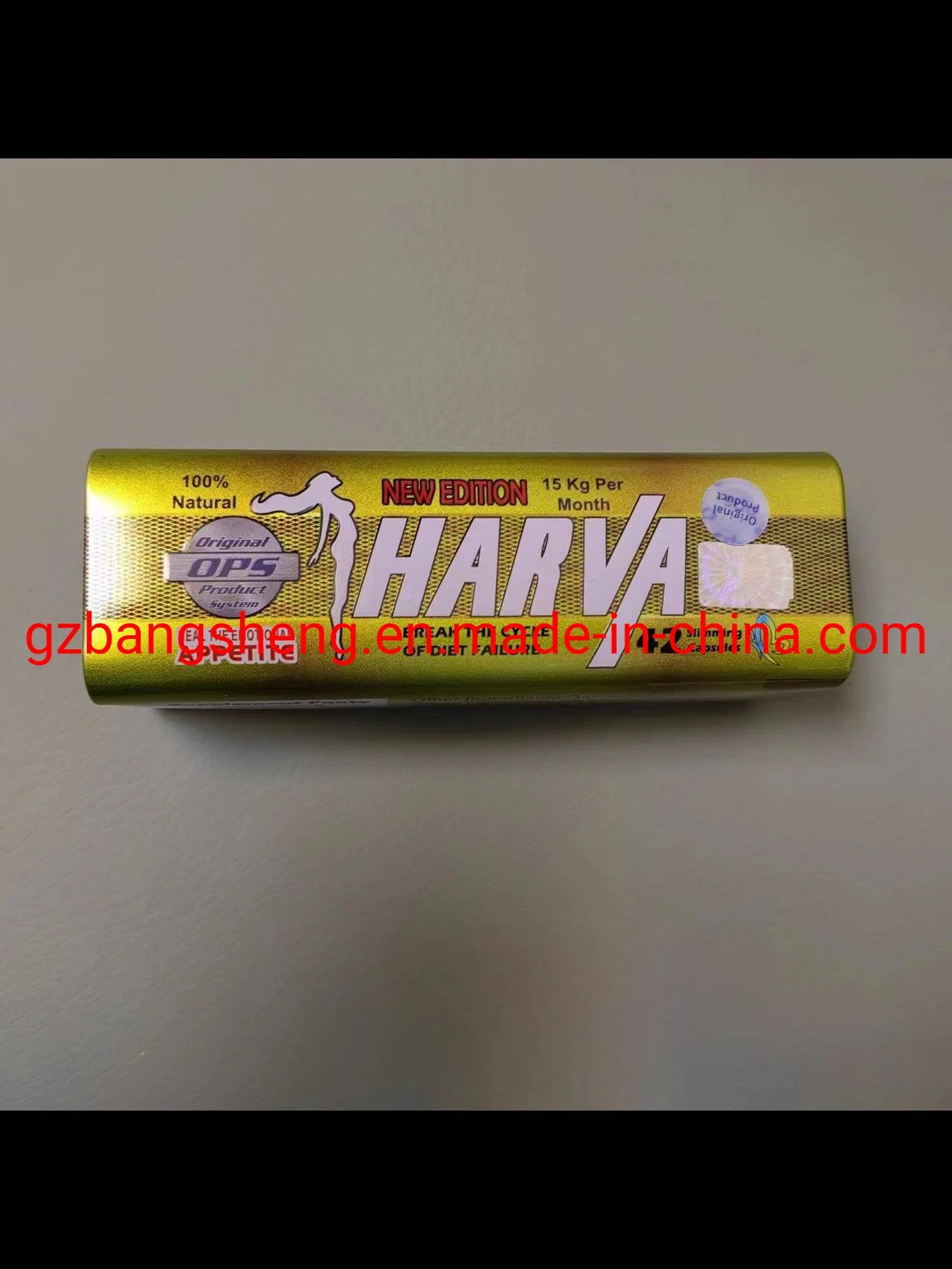 OEM Harva Weight Loss Capsules Slimming Capsules Long Iron Box