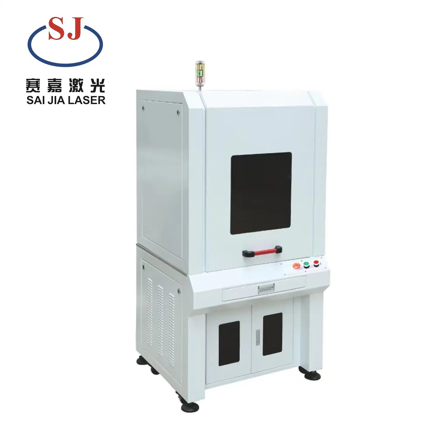 Personalização de amostras Máquina de marcação laser de fibra para gravação de metal no sistema de metal