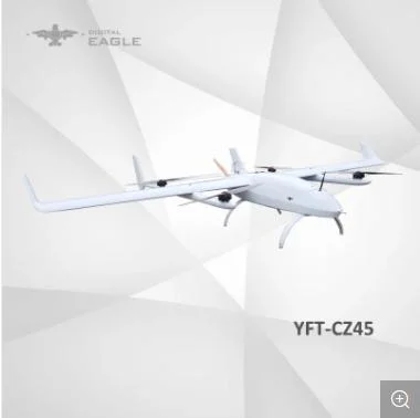 2023 رحلة الطيران الطويلة Vtol Drone 100% جناح ثابت UAV