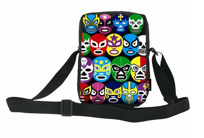 Polyester Opera Mask Custom Laptop Messenger Bag Sh-16051015