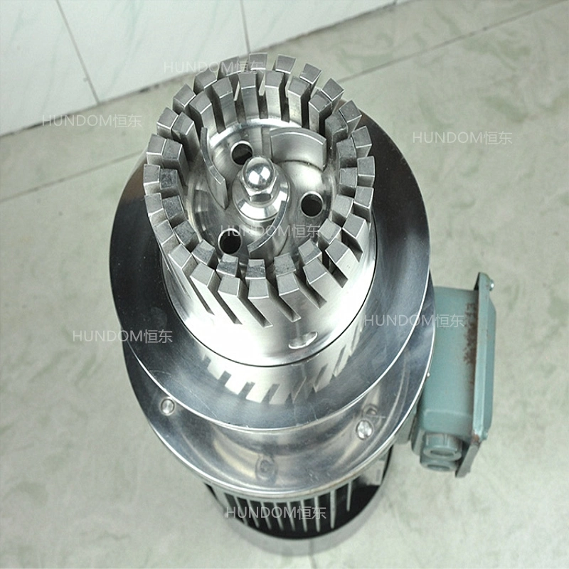 Stainless Steel Bottom High Shear Homogenizer Mixer for Paint