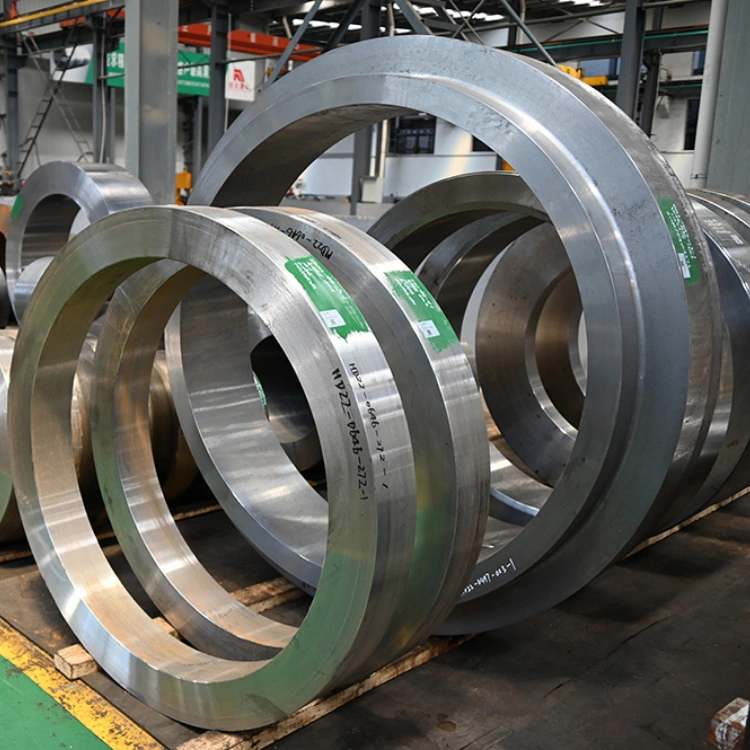 Hot Open Die Forging Rings - Engineering Equipment Forged Parts