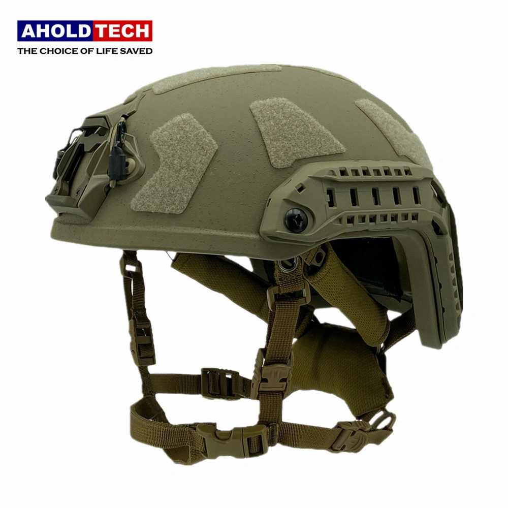 Schneller Hochleistungs-SF Nij IIIA PE+Aramid Kugelsicherer Helm