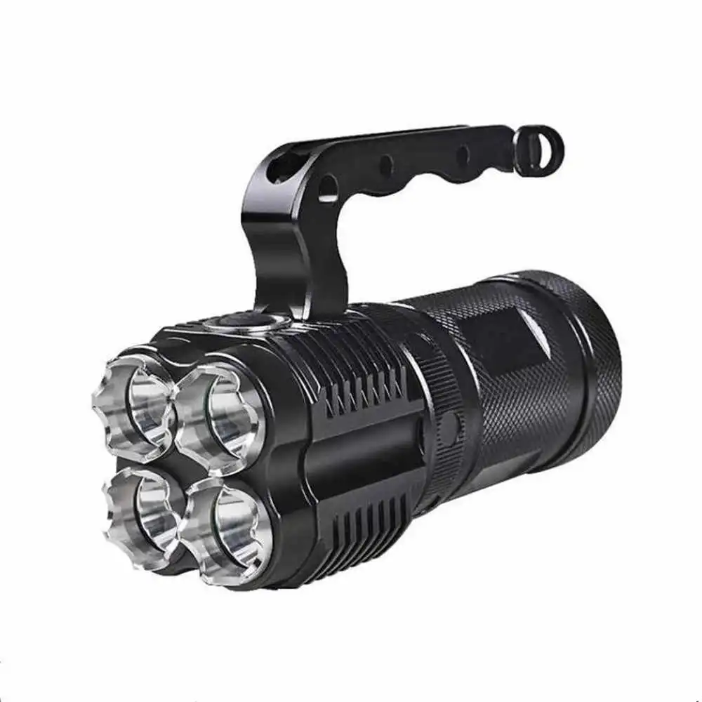 Lampe torche puissante lampe torche torche LED étanche rechargeable