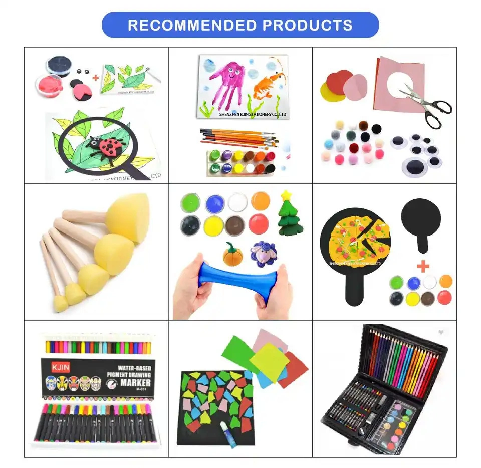 Vente en gros Kit de dessin portatif personnalisé Panting Art papeterie Set Professional Esquisse de l'ensemble de crayons de dessin pour la peinture pour enfants