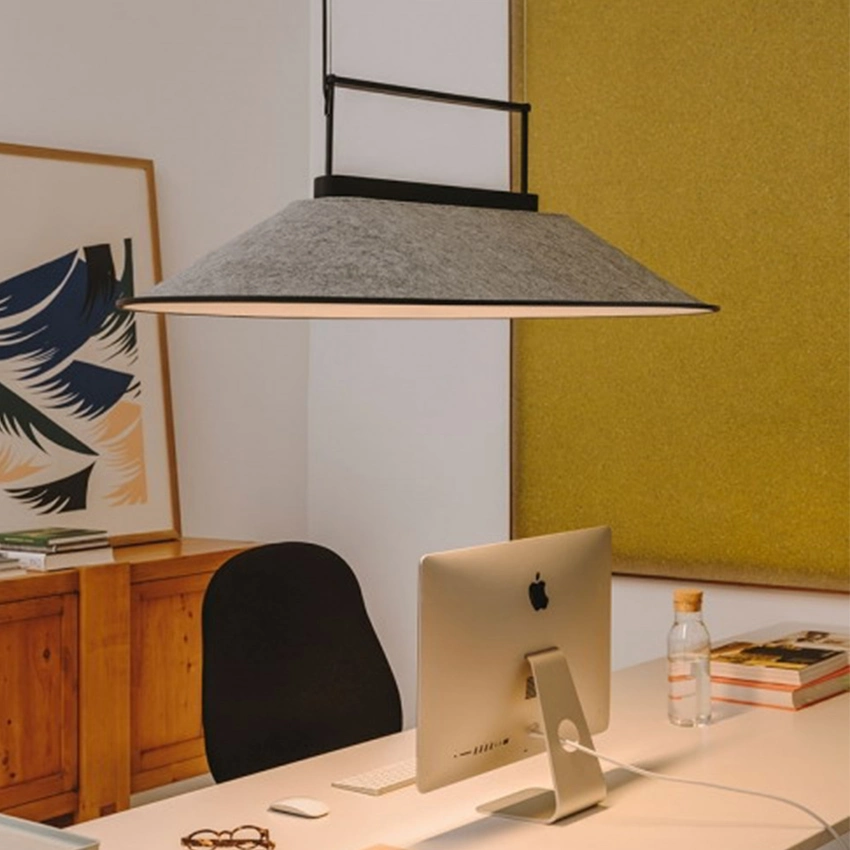 Office Acoustic produit PET absorption du son Deer Antler style espagnol Lustre