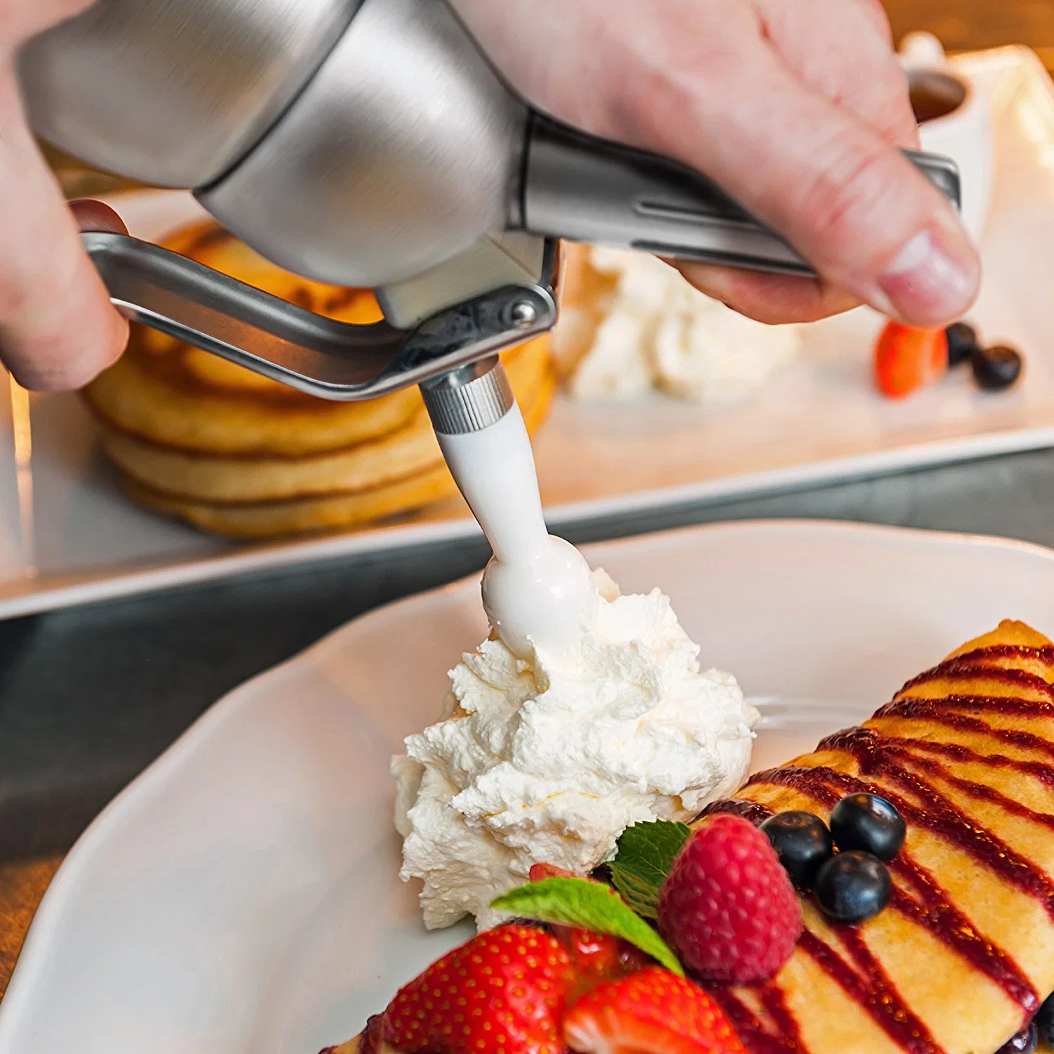 Les écopes de pâte de cuisson de gros de billes de Melon cuillère écope d'outils en acier inoxydable de fruits de la crème glacée écope