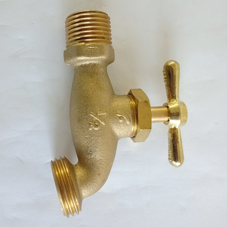 Connexion de filetage externe Fabricant Home Kitchen 3/4in China Garden Brass Robinet Bibcock