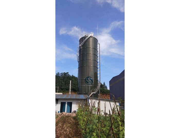 Glass Fused to Steel Tank Used as Beer Wastewater Treatment