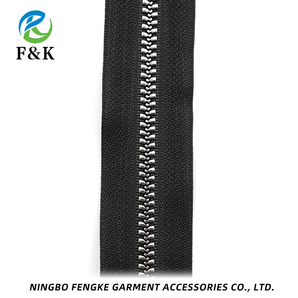 Gradient Color Fit Closely Customized Retro Garment Accessories Resin Zipper Jeans Zip Metal Zipper Open End Zipper Waterproof Zipper Zipper Chain