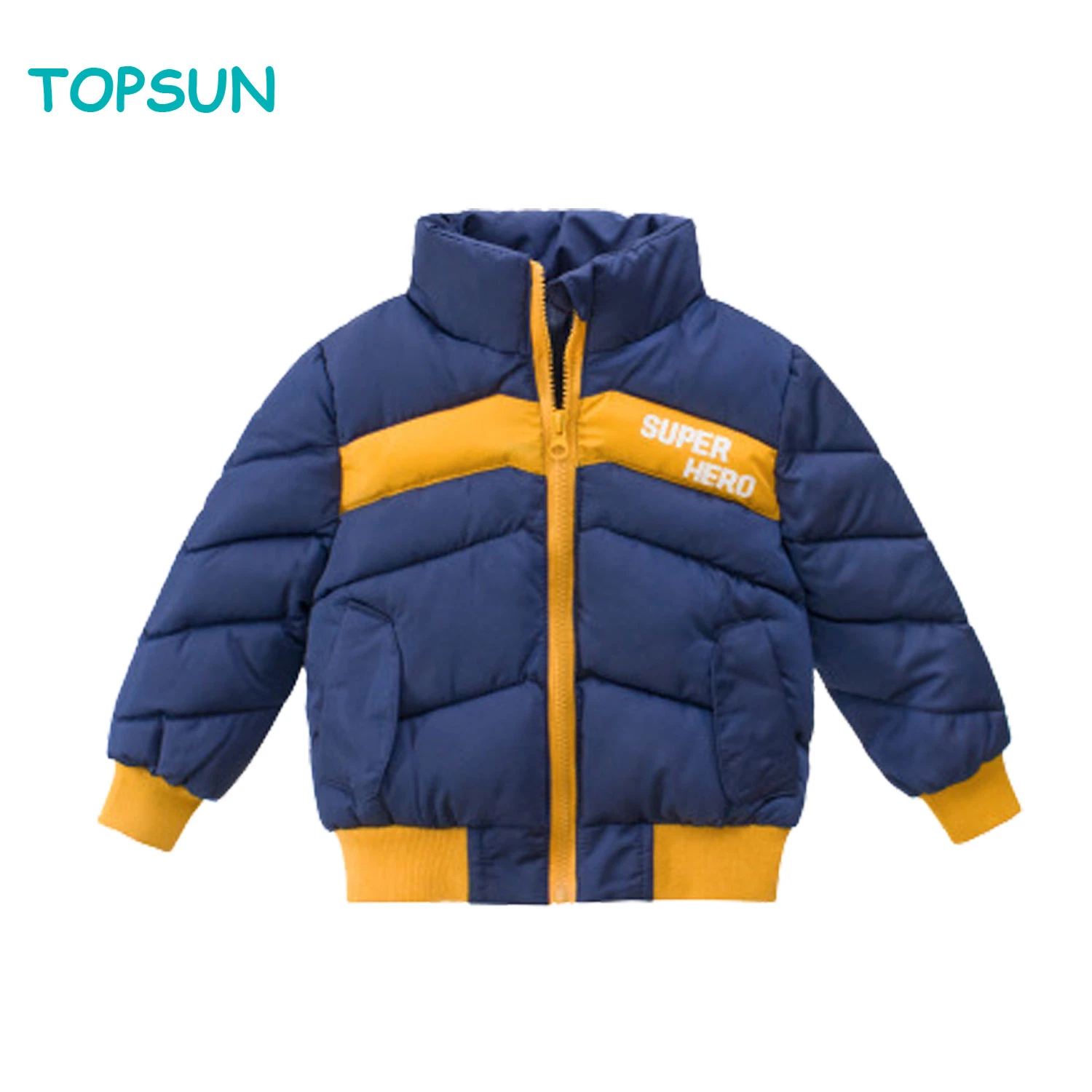 Toddler Children Baby Clothing Boy's Quilted Padded Winter Coat Thick Warm Jacket Goods