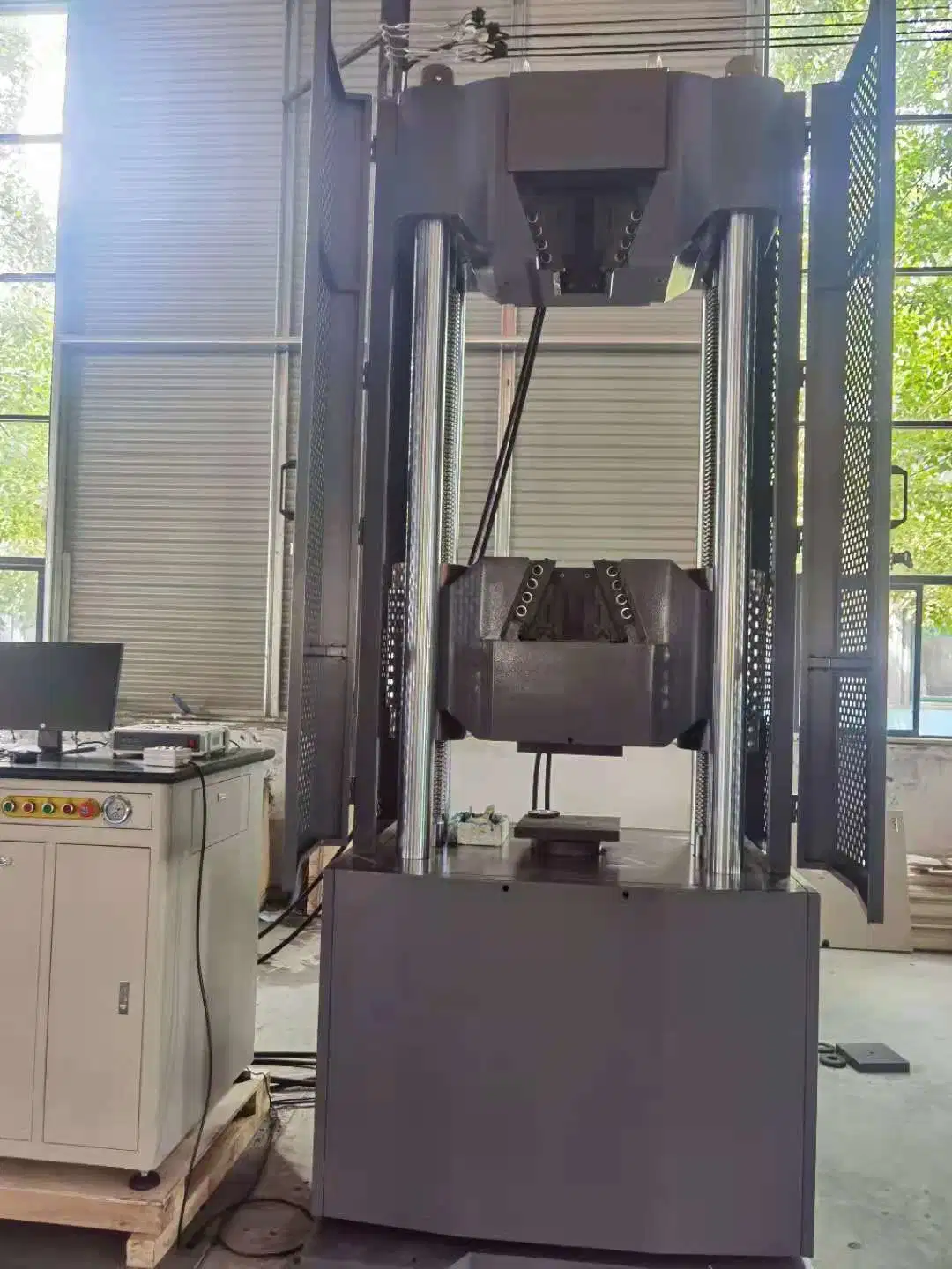 Waw-1000kn Electro-Hydraulic Servo Universal Tensile Compression Test Testing Machine High-Quality and High-Precision Factory Direct Sales