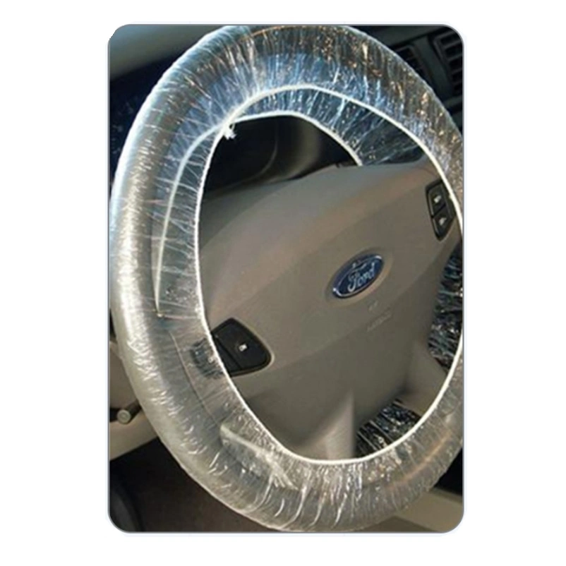 Disposable Car Steering Wheel Cover Plastic Elastic
